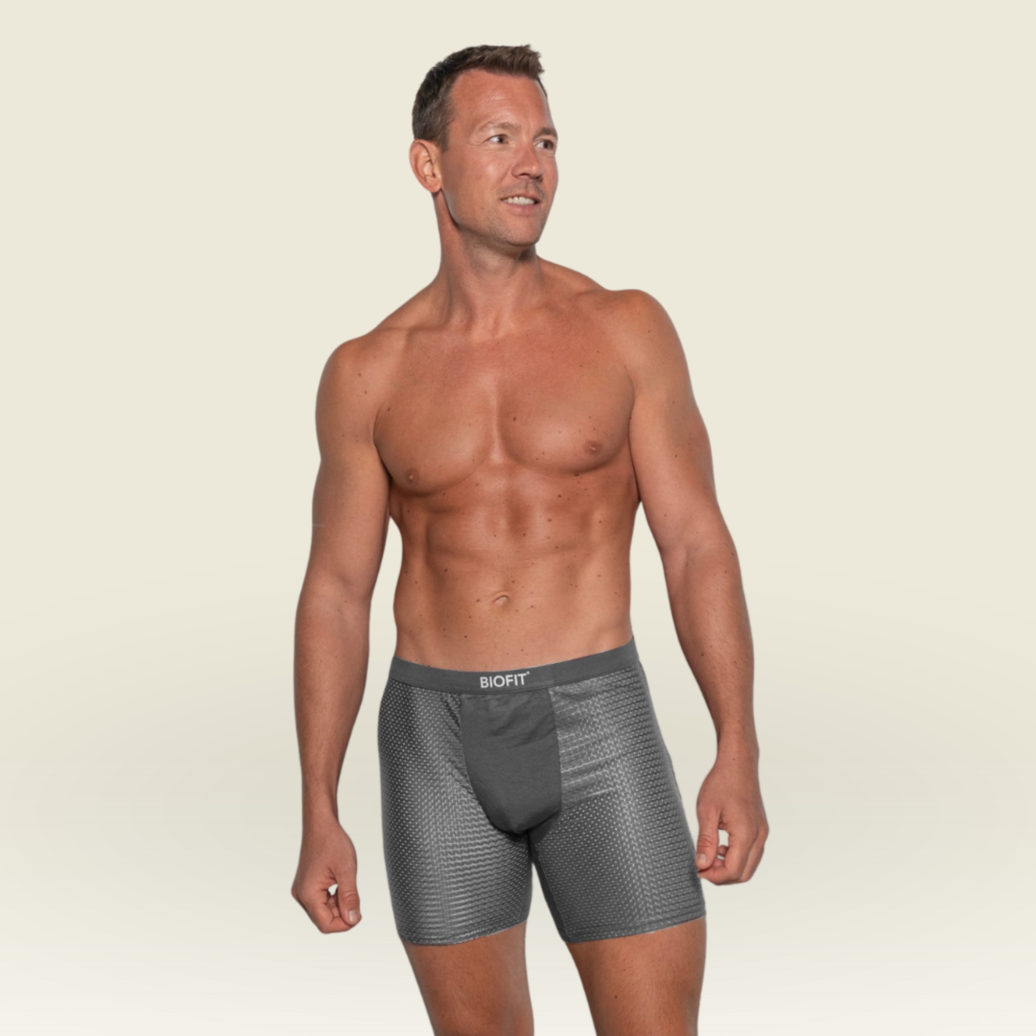 BIOFIT Essentials Boxer Briefs Grey | 5 Pack + 5 FREE