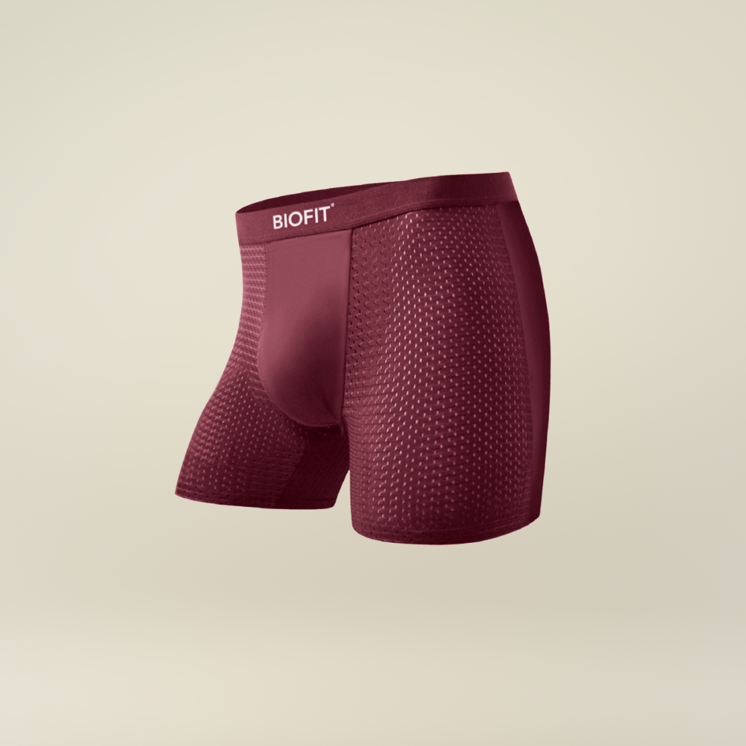BIOFIT® Essentials Boxer Trunks Red