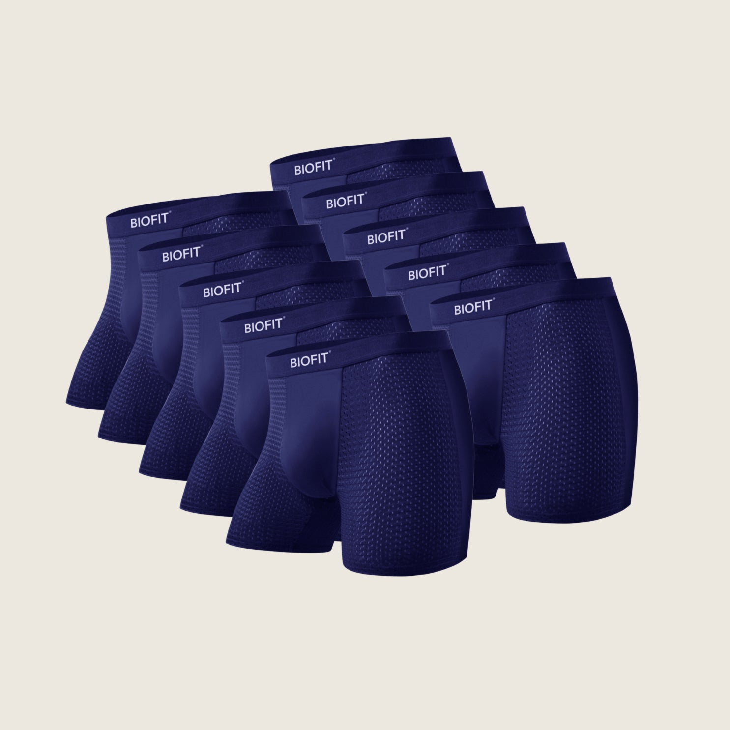 BIOFIT Essentials Boxer Briefs Blue | 5 Pack + 5 FREE