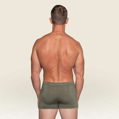 BIOFIT® Essentials Boxer Trunks 5-Pack Green | + 5 FREE