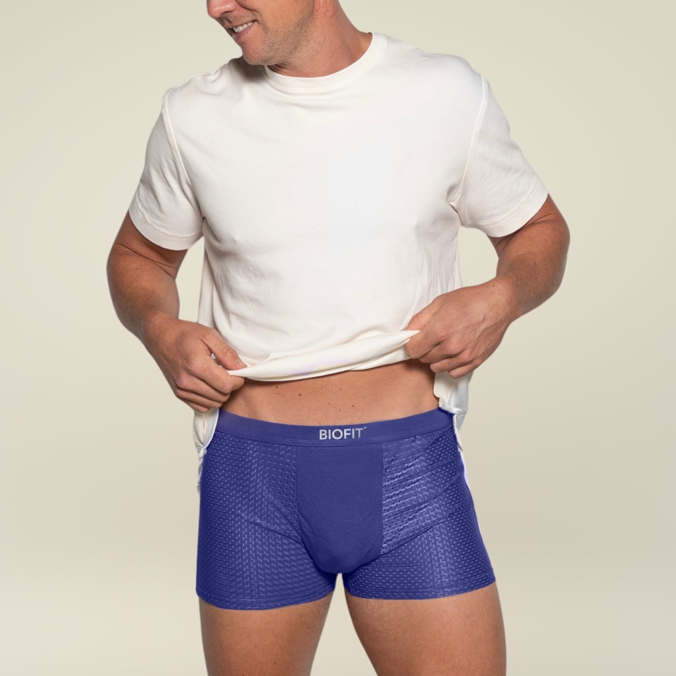 BIOFIT Essentials Boxer Trunks Blue