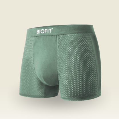 BIOFIT® Essentials Boxer Trunks 5-Pack Green | + 5 FREE
