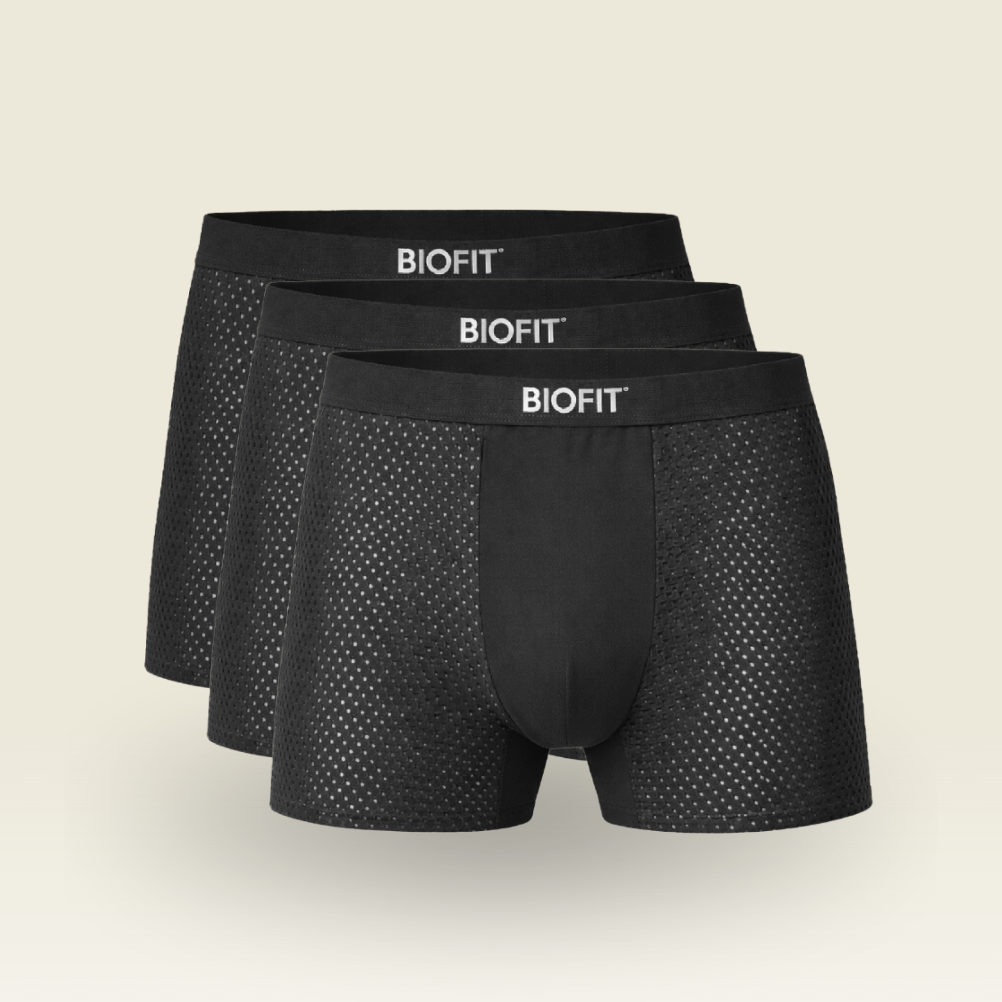 BIOFIT® Essentials Boxer Trunks Black