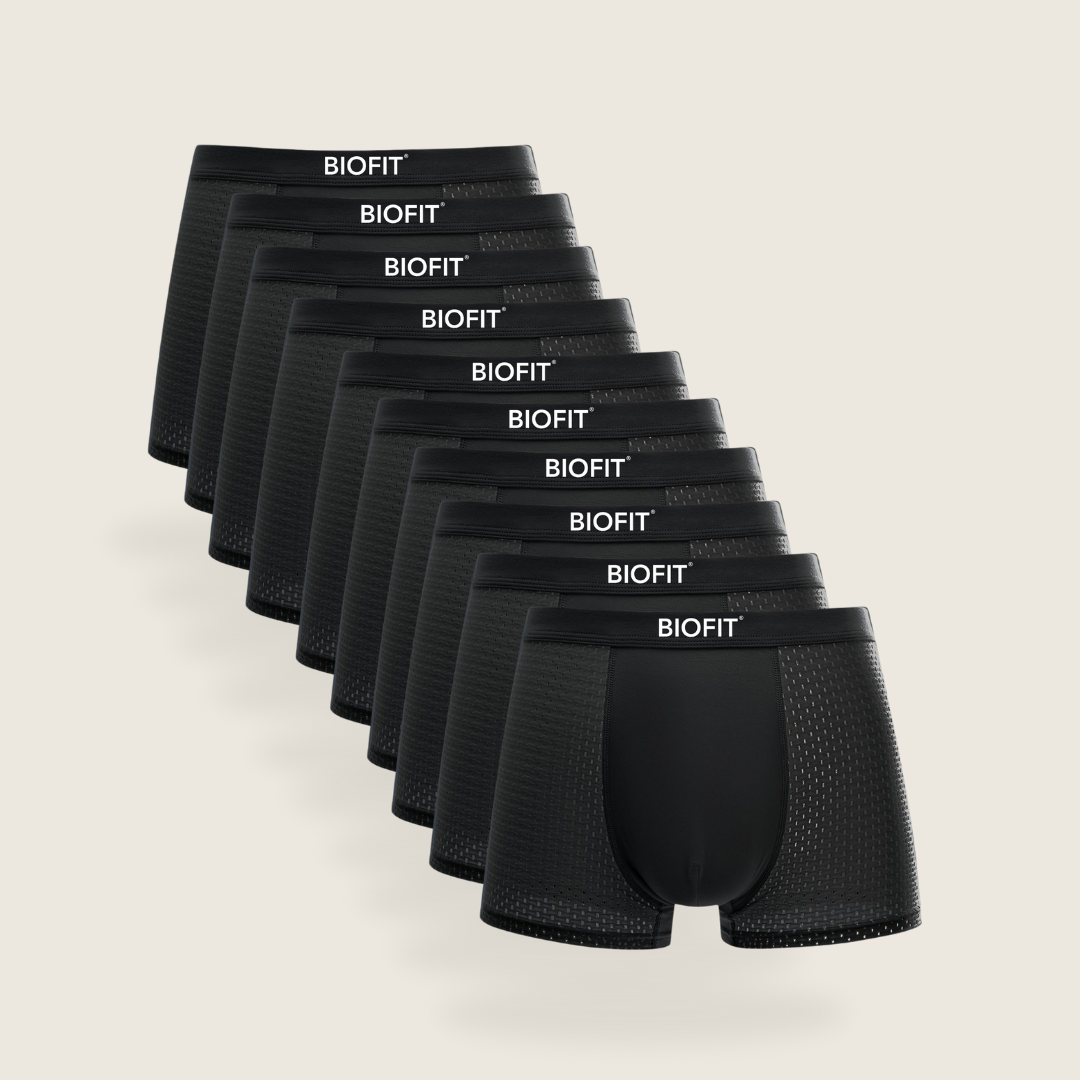 BIOFIT® Bamboo Boxers 10 kpl musta