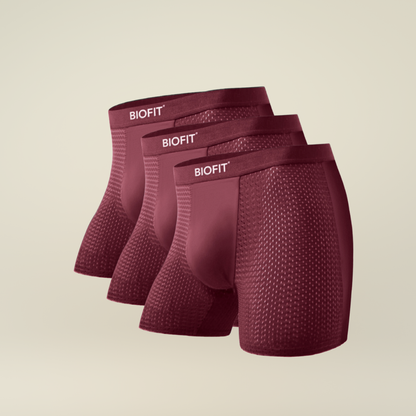BIOFIT® Essentials Boxer Trunks Red